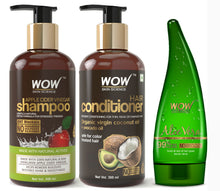 Load image into Gallery viewer, WOW Skin Science Apple Cider Vinegar No Parabens & Sulphate Shampoo - 300 ml