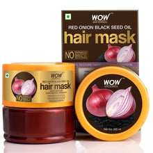 Load image into Gallery viewer, WOW Skin Science Onion Black Seed Oil Hair Care Ultimate 4 Kit (Shampoo + Hair Conditioner + Hair Oil + Hair Mask) - 1000 ml