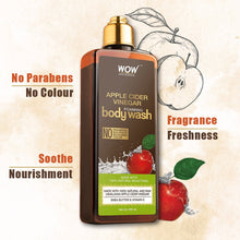 Load image into Gallery viewer, WOW Skin Science Apple Cider Vinegar Foaming Body Wash - No Parabens, Sulphate, Silicones & Color - 250 ml
