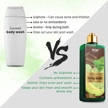 Load image into Gallery viewer, WOW Skin Science Melon, Cucumber & Aloe Foaming Body Wash - No Parabens, Sulphate, Silicones & Color - 250 ml