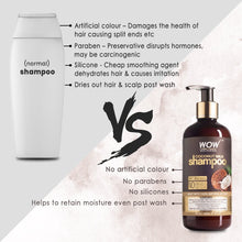 Load image into Gallery viewer, WOW Skin Science Coconut Milk No Parabens, Sulphate, Silicone, Salt & Color Shampoo - 300 ml