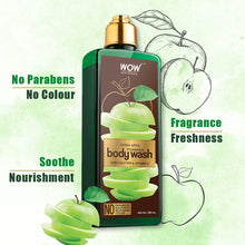 Load image into Gallery viewer, WOW Skin Science Green Apple Foaming Body Wash - No Parabens, Sulphate, Silicones & Color - 250 ml