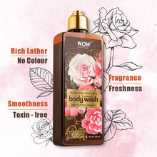 Load image into Gallery viewer, WOW Skin Science Rose Otto Foaming Body Wash - No Parabens, Sulphate, Silicones & Color - 250 ml