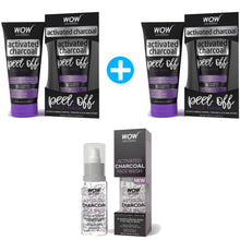 Load image into Gallery viewer, WOW Skin Science Activated Charcoal Face Mask - Peel Off - No Parabens & Mineral Oils - 100 ml