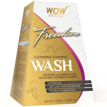 Load image into Gallery viewer, WOW Skin Science Freedom Cleansing Foam Wash, Lactic Acid and Tea Tree Oil - 120 ml